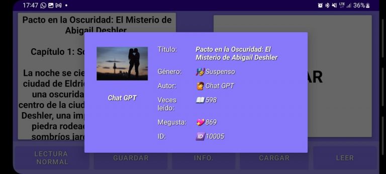 Turbo Texto для Android — скриншот 2