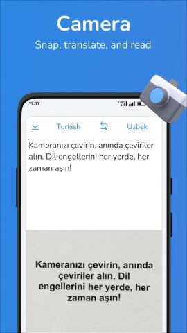 Turkish-Uzbek translator для Android — скриншот 2