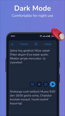 Turkish-Uzbek translator для Android — скриншот 5