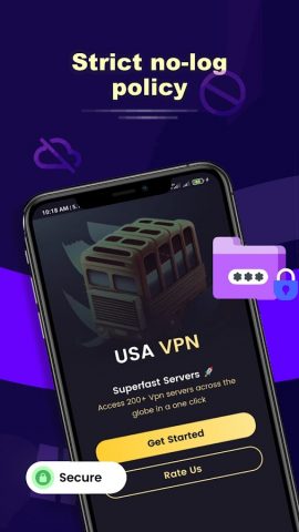 USA VPN: Get USA IP для Android — скриншот 1