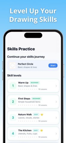 Учимся рисовать поэтапно для iOS — скриншот 2