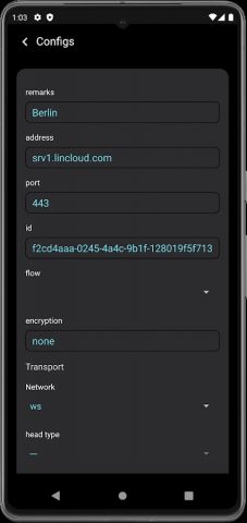 V2Box для Android — скриншот 3