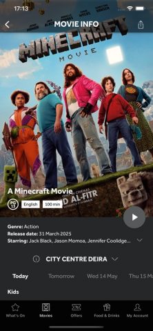 VOX Cinemas App для iOS — скриншот 3