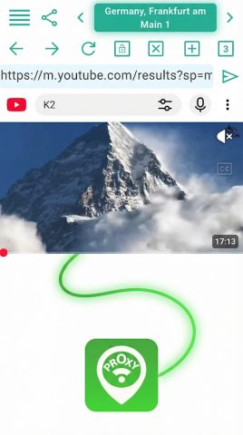 VPN Proxy Browser для Android — скриншот 4