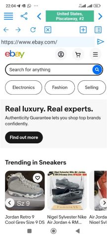VPN Proxy Browser для Android — скриншот 5