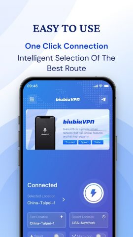 VPN — biubiuVPN Fast & Secure для Android — скриншот 2