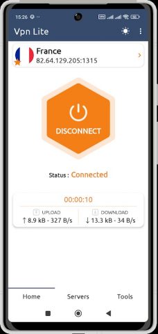 VPN lite для Android — скриншот 4