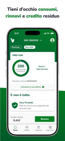 Very Mobile для iOS — скриншот 1