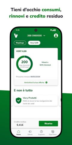 Very Mobile для Android — скриншот 5