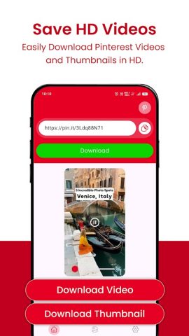 Video Downloader for Pin для Android — скриншот 3