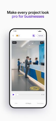 Video Upscale для Android — скриншот 2