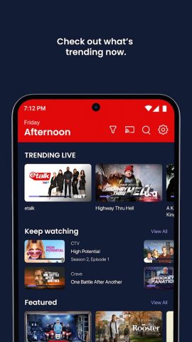 Virgin Plus TV для Android — скриншот 3