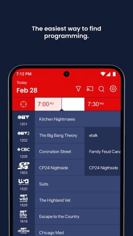 Virgin Plus TV для Android — скриншот 4