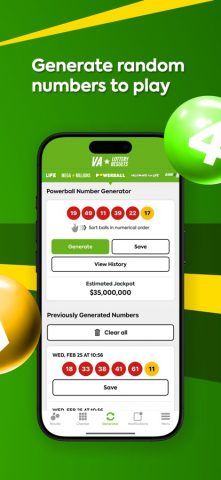 Virginia Lottery Numbers для iOS — скриншот 5