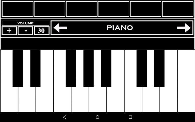 Virtual Piano Keyboard для Android — скриншот 1