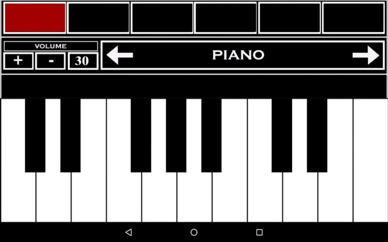 Virtual Piano Keyboard для Android — скриншот 2