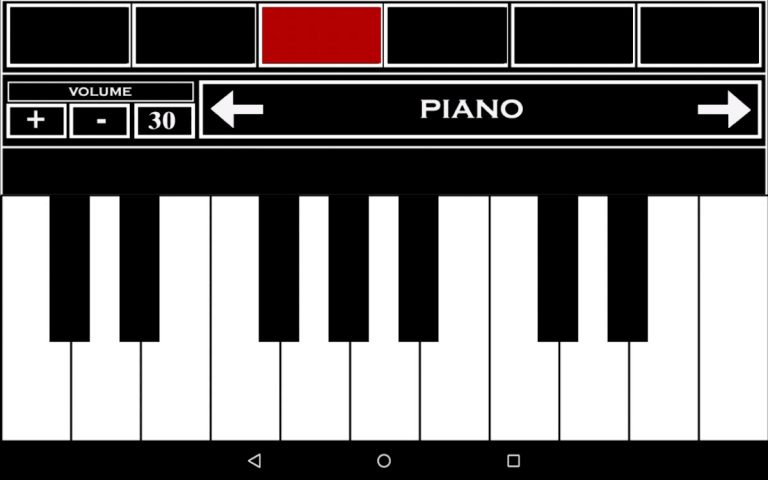 Virtual Piano Keyboard для Android — скриншот 3