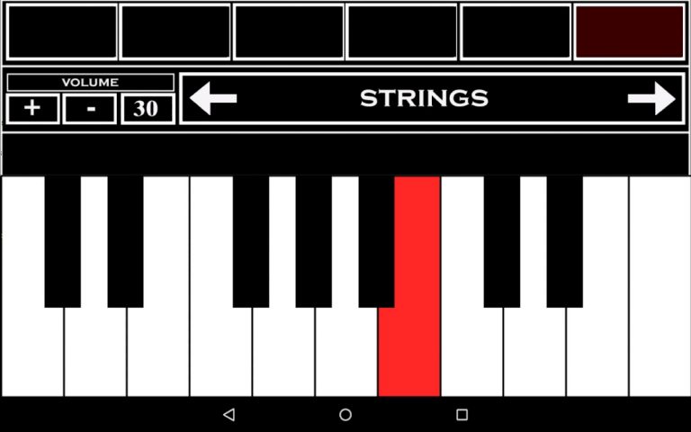 Virtual Piano Keyboard для Android — скриншот 5