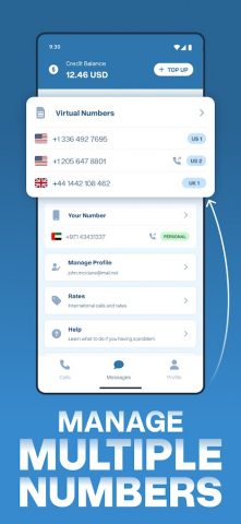 Virtual SIM для Android — скриншот 5