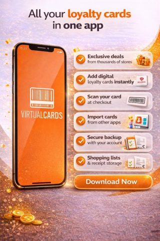VirtualCards-карты лояльности для Android — скриншот 2