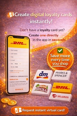 VirtualCards-карты лояльности для Android — скриншот 4