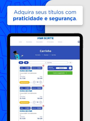 Viva Sorte для Android — скриншот 3