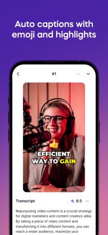 Vizard — AI Video Clip Maker — скриншот 2