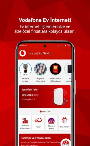 Vodafone Yanımda для Android — скриншот 2