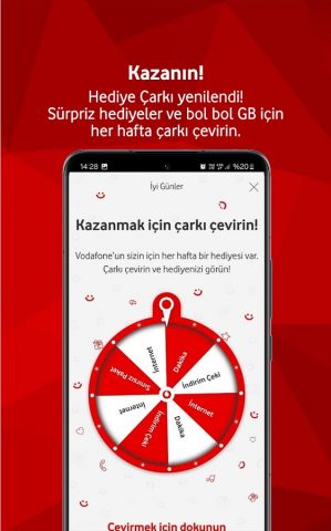 Vodafone Yanımda для Android — скриншот 4