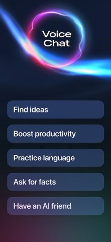 Voice Chat & AI Assistant для Android — скриншот 1