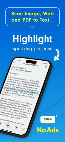 Voicepaper Текст в Речь AI TTS для iOS — скриншот 2