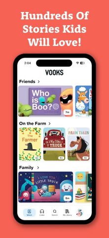Vooks: Read-Aloud Kids’ Books для Android — скриншот 4