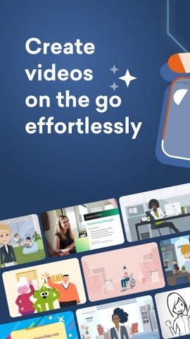 Vyond | Mobile AI video maker для Android — скриншот 1