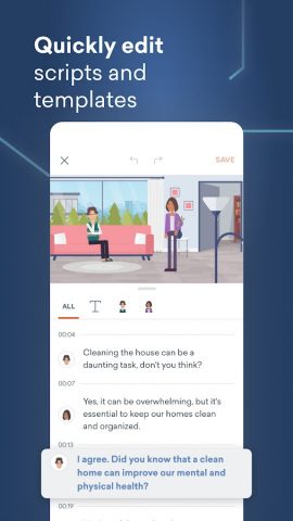 Vyond | Mobile AI video maker для Android — скриншот 4