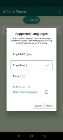 WA Chat Viewer для Android — скриншот 4