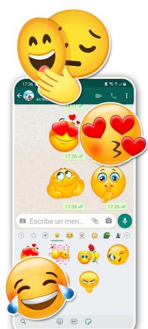 WASticker смайлики для ватсап — скриншот 1