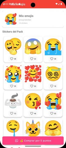 WASticker смайлики для ватсап — скриншот 4