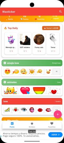 WASticker смайлики для ватсап — скриншот 5