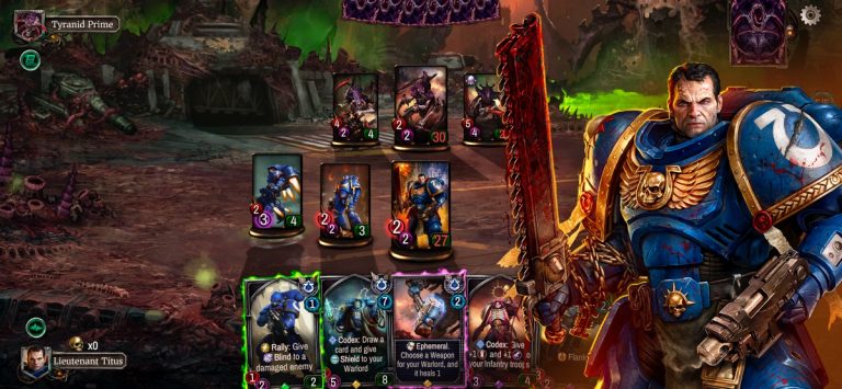 Warhammer 40,000: Warpforge для iOS — скриншот 1