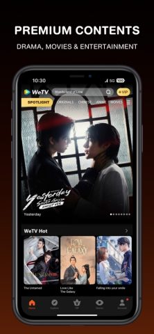 WeTV Asian & Local Dramas для iOS — скриншот 1