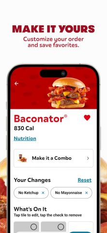 Wendy’s для Android — скриншот 2
