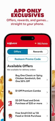 Wendy’s для Android — скриншот 3