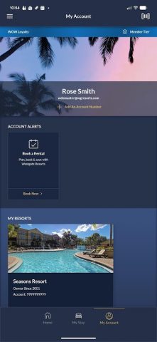 Westgate Resorts для Android — скриншот 4