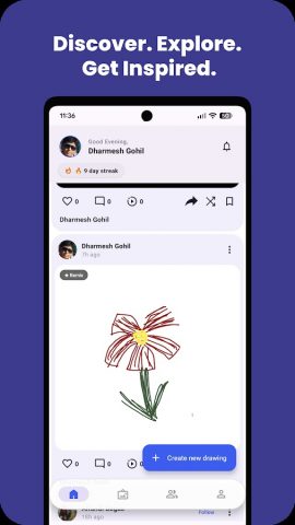 Whiteboard — Рисуй и Твори для Android — скриншот 1