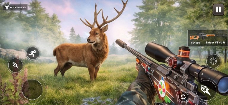 Wild Deer Hunter Hunting Games для iOS — скриншот 1