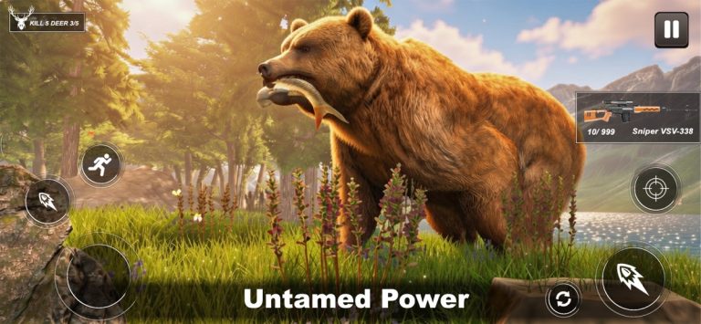 Wild Deer Hunter Hunting Games для iOS — скриншот 2