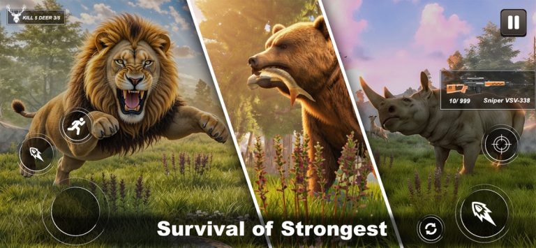 Wild Deer Hunter Hunting Games для iOS — скриншот 3