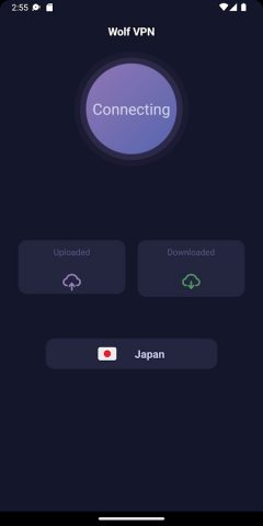 Wolf VPN для Android — скриншот 3