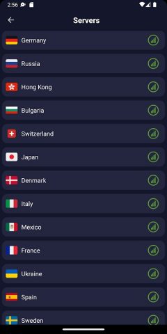 Wolf VPN для Android — скриншот 4