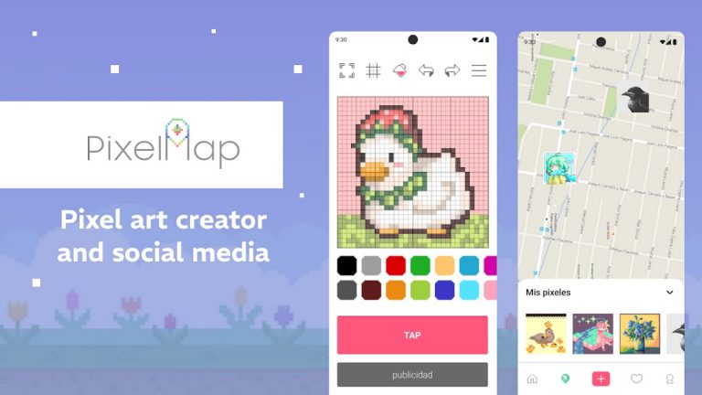 World Pixel Map для Android — скриншот 1